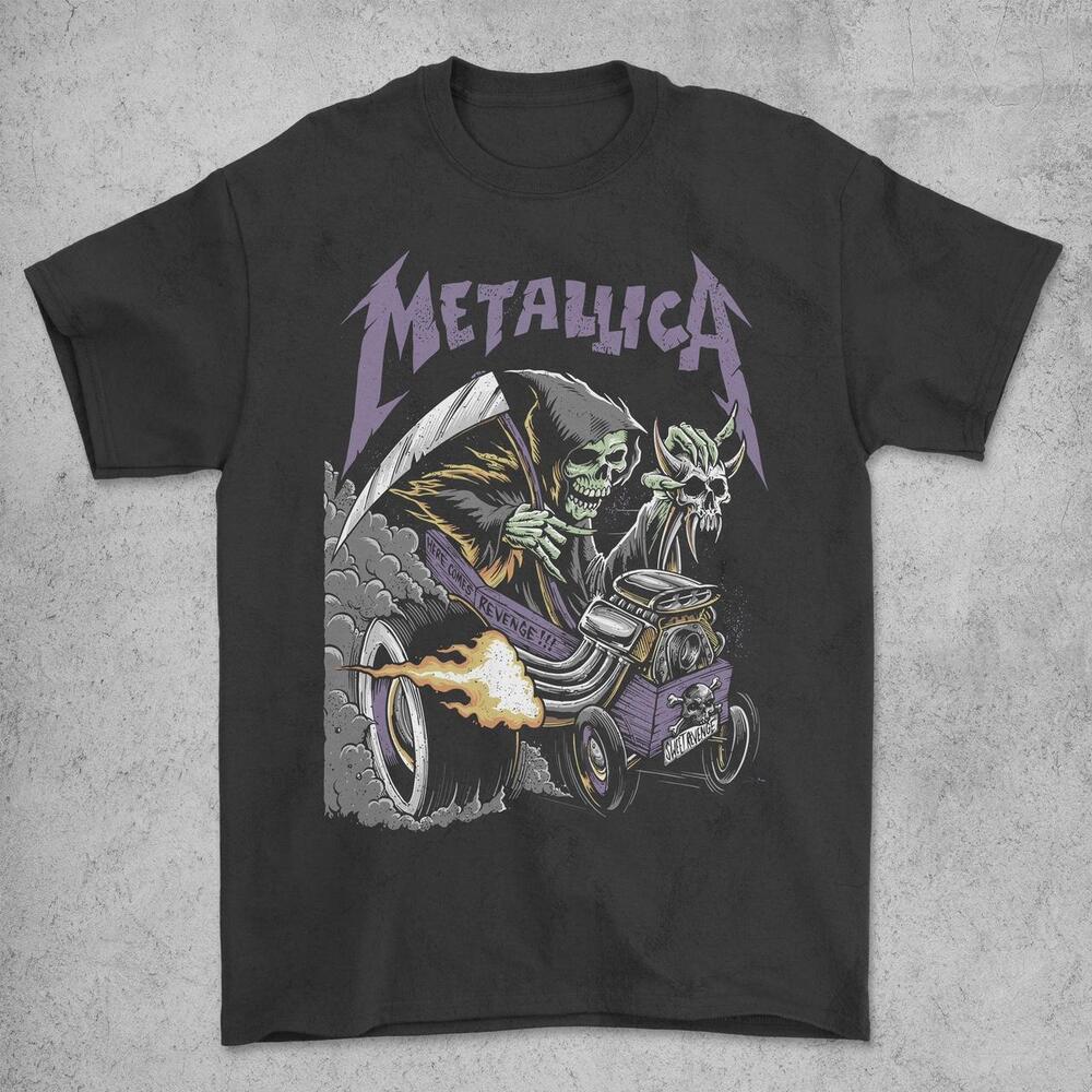 Style Metallica Death Race T-Shirt - Black